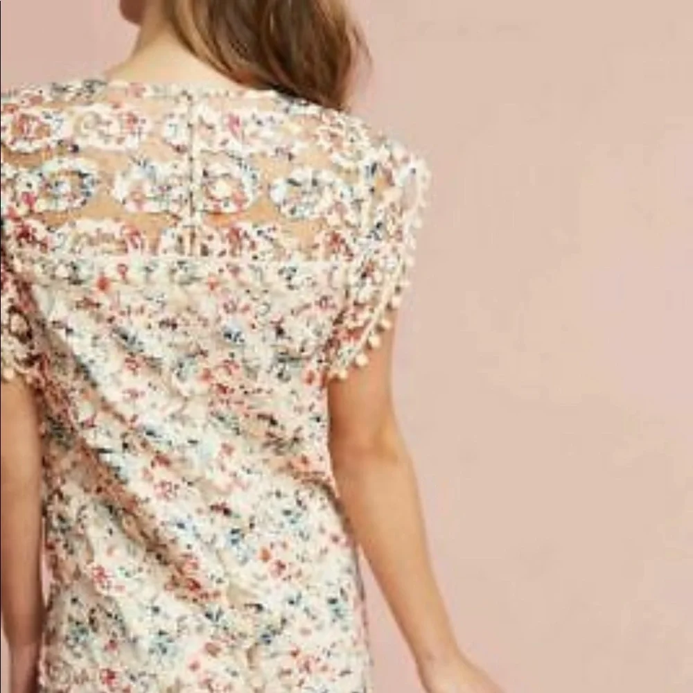 Anthropologie Tularosa Pom Pom dress - Picture 7 of 11